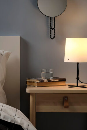 Table Lamp- Black/ White color