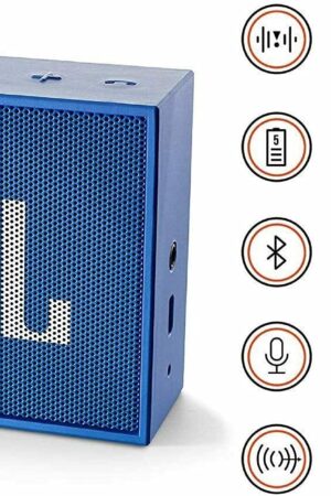 JBL Go, Wireless Portable Bluetooth Speaker with Mic, JBL Signature Sound