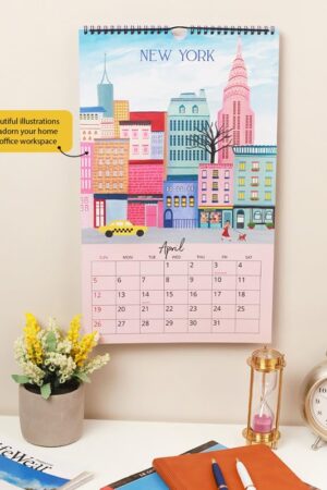 2006 Wall Calendar-travel theme