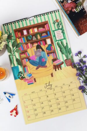 2026 Paintings Life reflections Wall Calendar