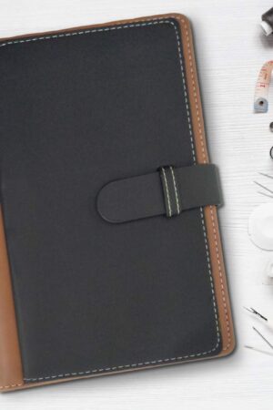 A5 Notebook with PU Leather Belt Lock | 200 Pages