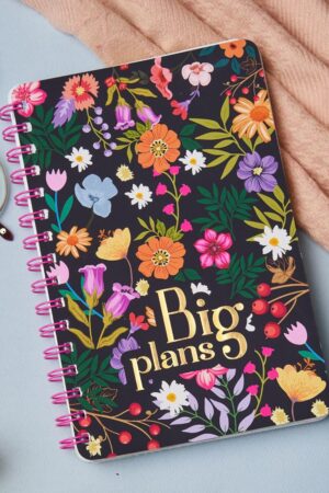 A5 Undated Yearly Planner, 100+ Stickers, Activity Pages, Tear-Away Note & Quote Cards, To-Do Lists | 216 Ruled Pages