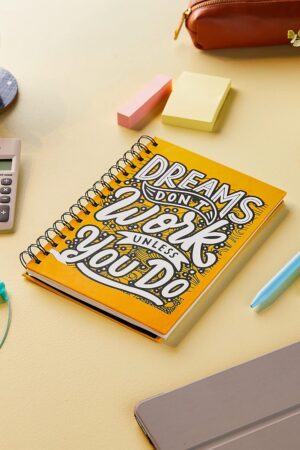 Daily Planner, Organizer, To Do List, Undated Hard Bound Planner | 150 pages