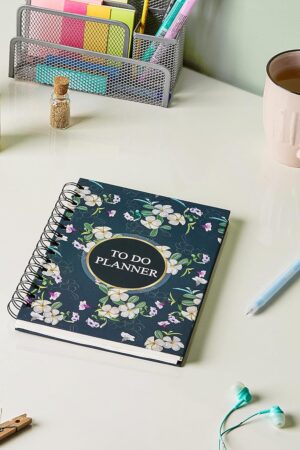 Daily Planner & Organizer, To Do List, Undated Hard Bound Planner | 150 Pages