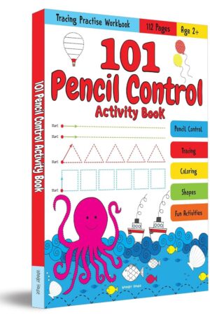101 Pencil Control Activity Book For Kids: Tracing Practise Book | Age 2+ and up