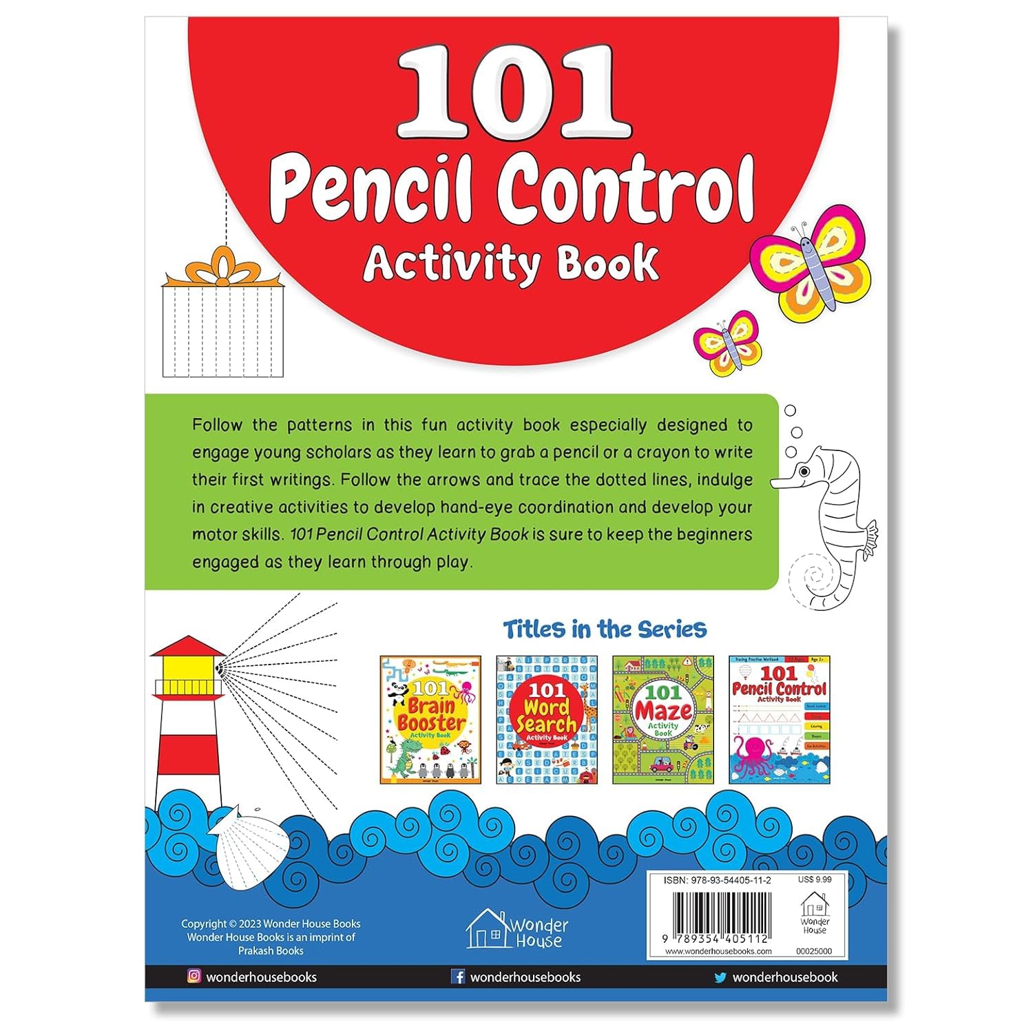 101 Pencil Control Activity Book For Kids: Tracing Practise Book | Age 2+ and up - Image 5