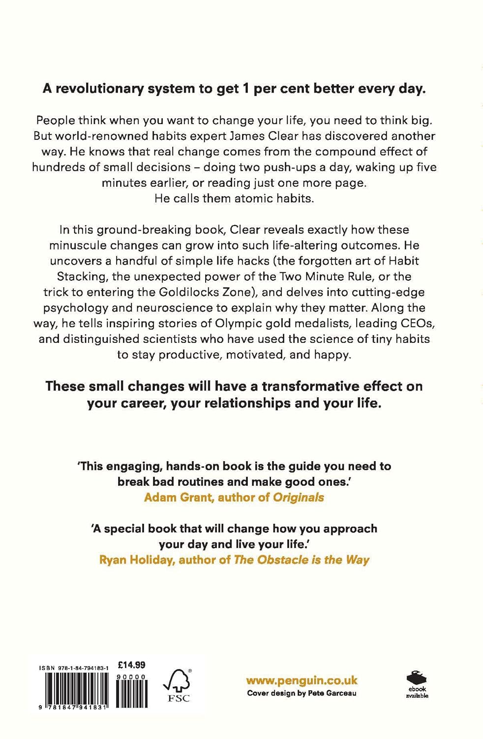 Atomic Habits: The life-changing million copy bestseller by James Clear - Image 2