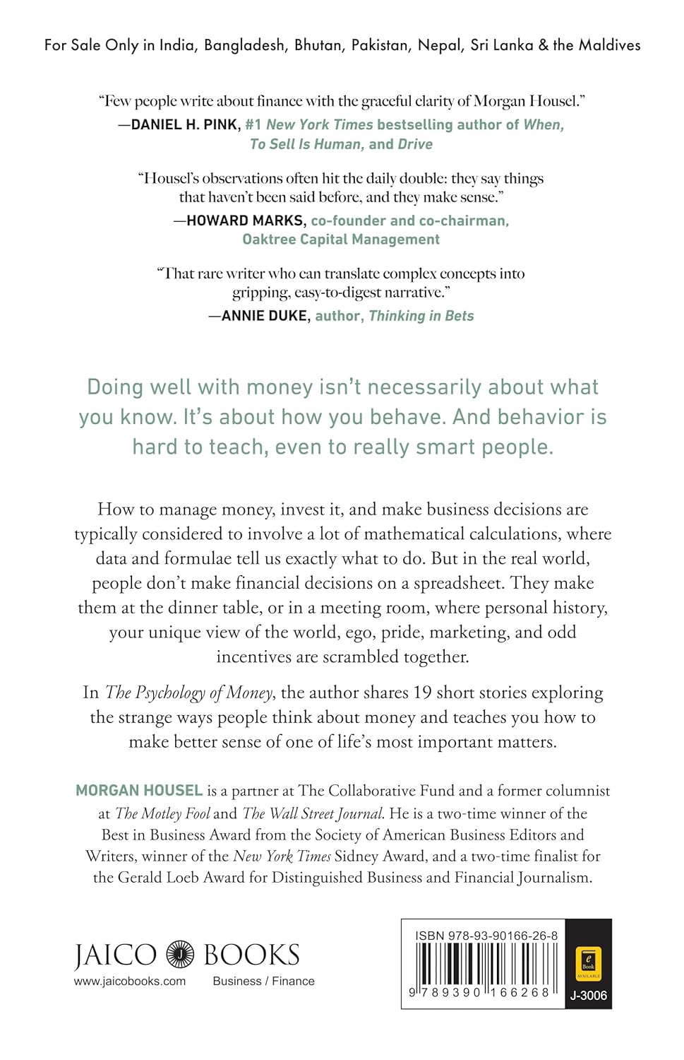 The Psychology of Money by Morgan Housel - Image 2